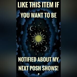 LIKE THIS ITEM if you want to be notified!